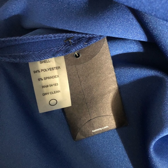 NWT! Tommy Hilfiger Cobalt Blue Dress Size 14 - Picture 11 of 12